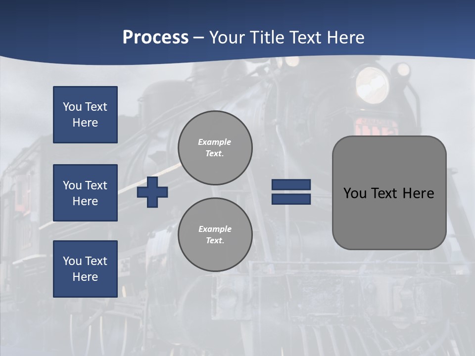 Dream Clouds Steam PowerPoint Template