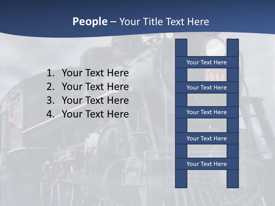 Dream Clouds Steam PowerPoint Template