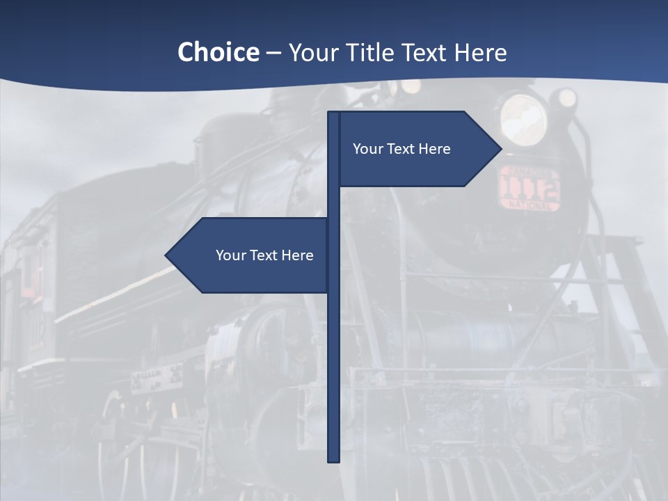 Dream Clouds Steam PowerPoint Template