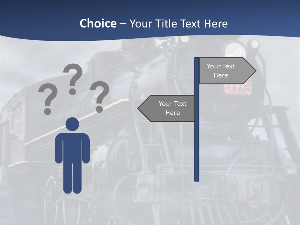 Dream Clouds Steam PowerPoint Template