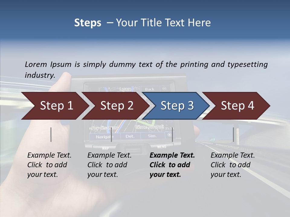 Dash Driver Automotive PowerPoint Template
