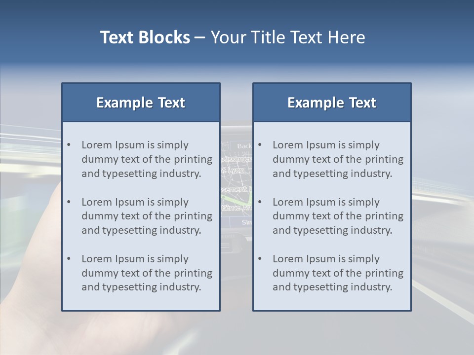Dash Driver Automotive PowerPoint Template