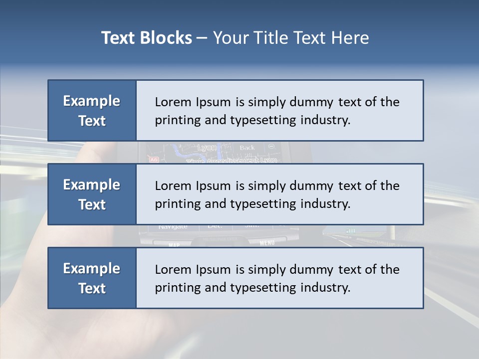 Dash Driver Automotive PowerPoint Template