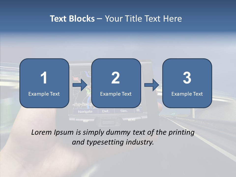 Dash Driver Automotive PowerPoint Template