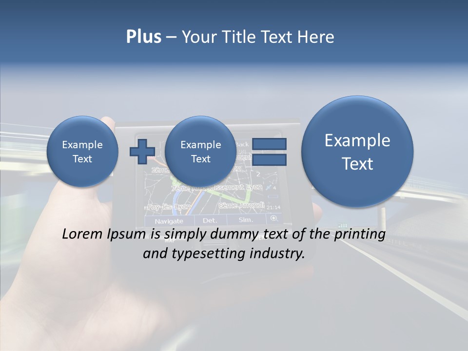 Dash Driver Automotive PowerPoint Template