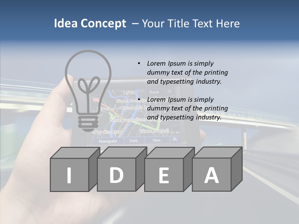 Dash Driver Automotive PowerPoint Template