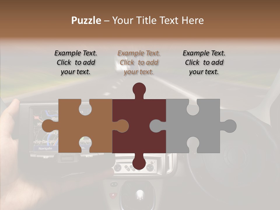 Drive Locate Controls PowerPoint Template