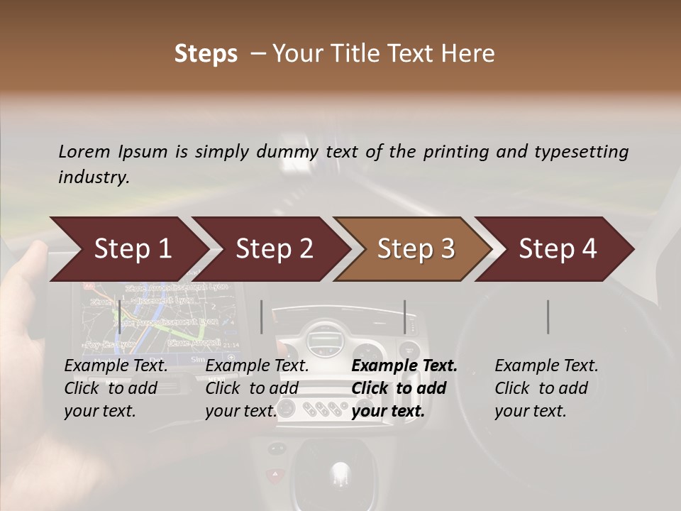 Drive Locate Controls PowerPoint Template