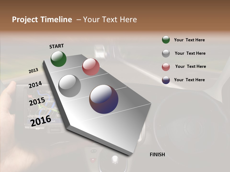 Drive Locate Controls PowerPoint Template