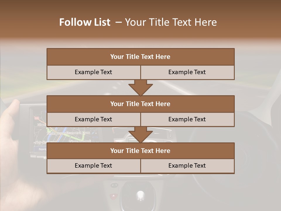 Drive Locate Controls PowerPoint Template