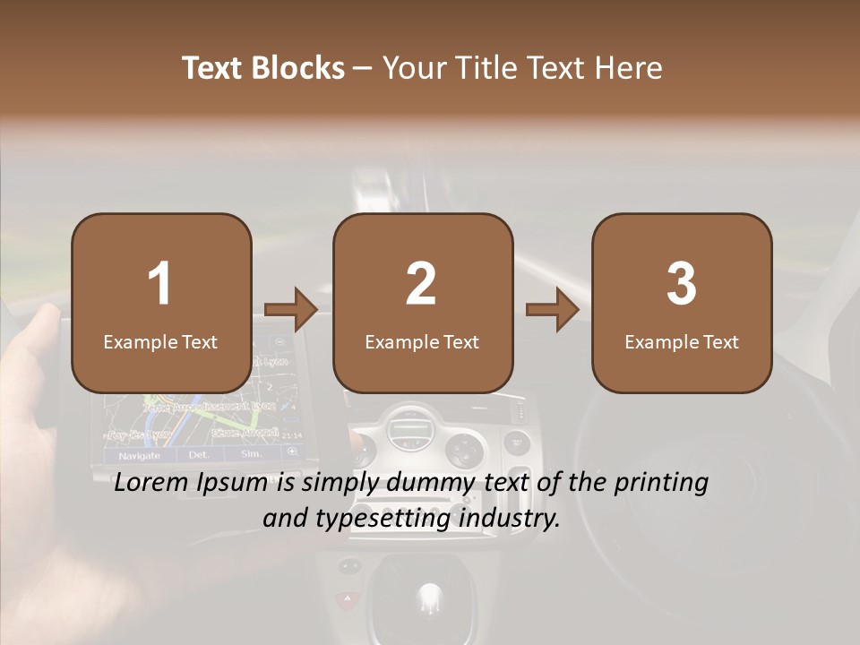 Drive Locate Controls PowerPoint Template