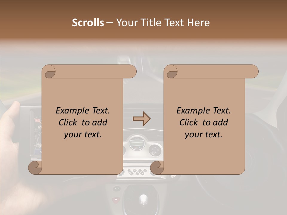 Drive Locate Controls PowerPoint Template