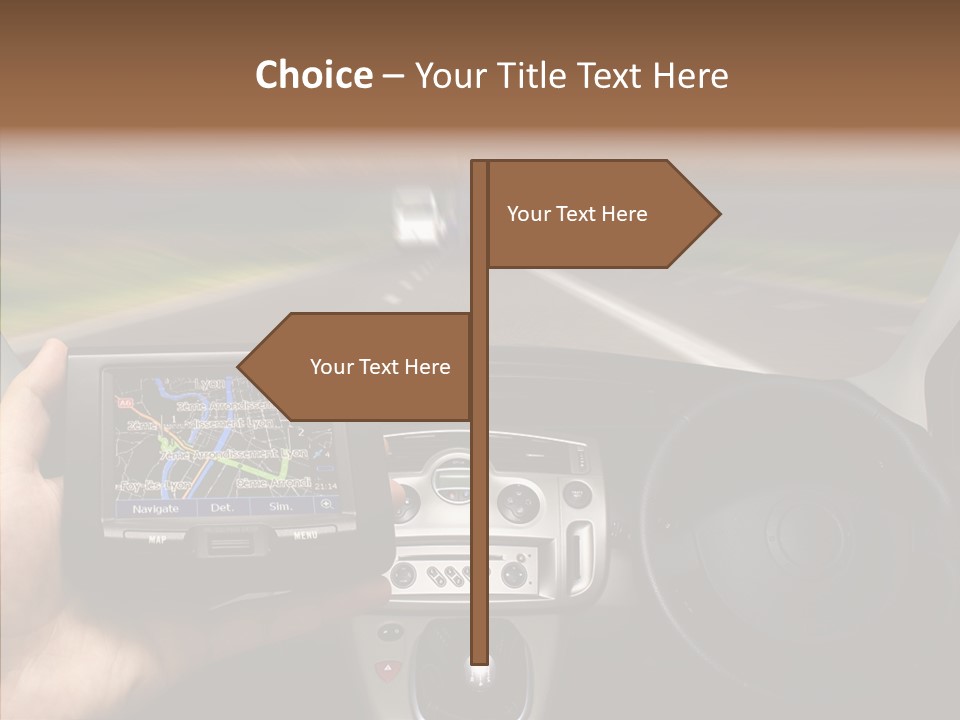 Drive Locate Controls PowerPoint Template