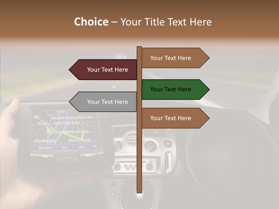 Drive Locate Controls PowerPoint Template