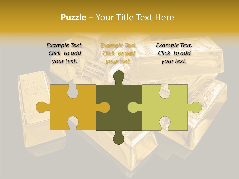 Luxury Golden Abstract PowerPoint Template