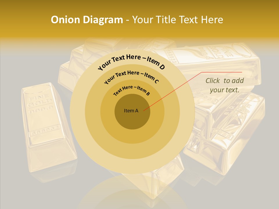 Luxury Golden Abstract PowerPoint Template