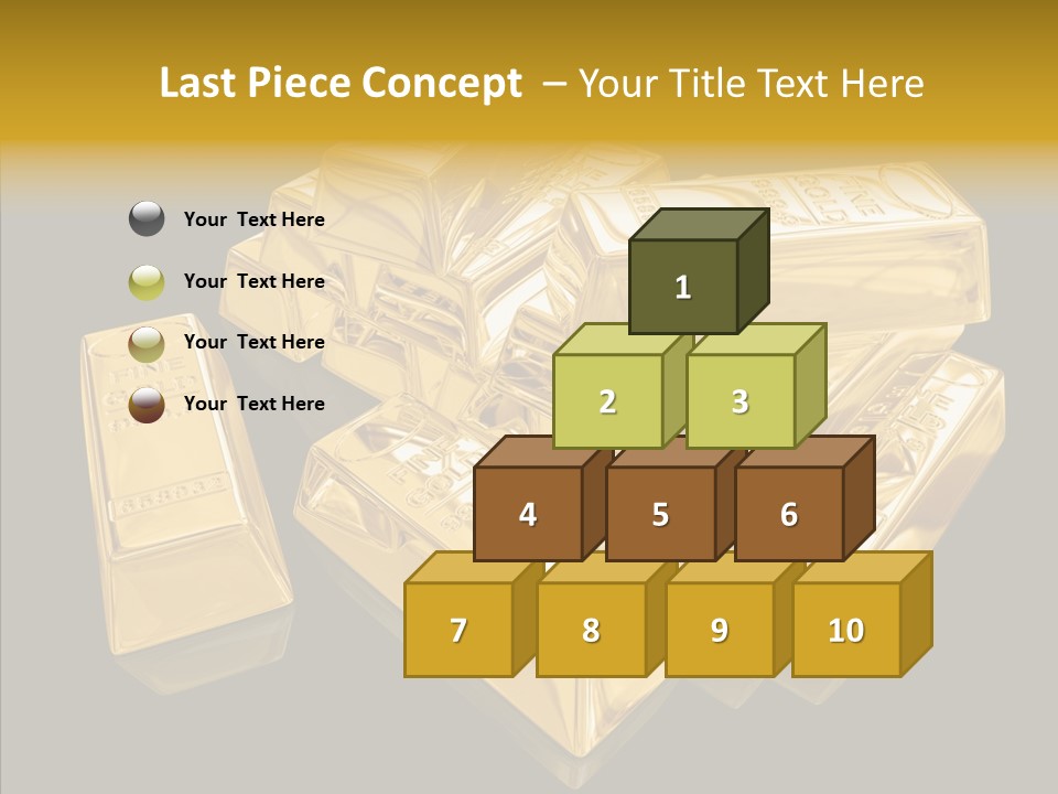 Luxury Golden Abstract PowerPoint Template