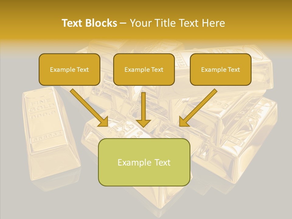 Luxury Golden Abstract PowerPoint Template