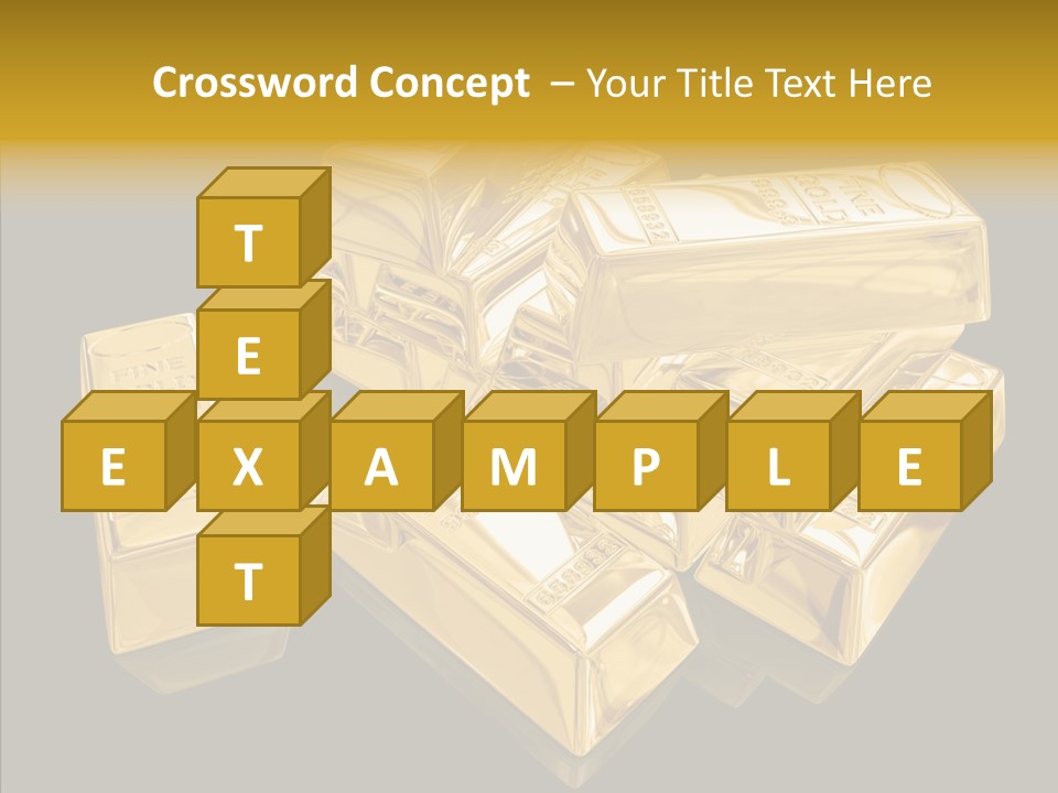 Luxury Golden Abstract PowerPoint Template