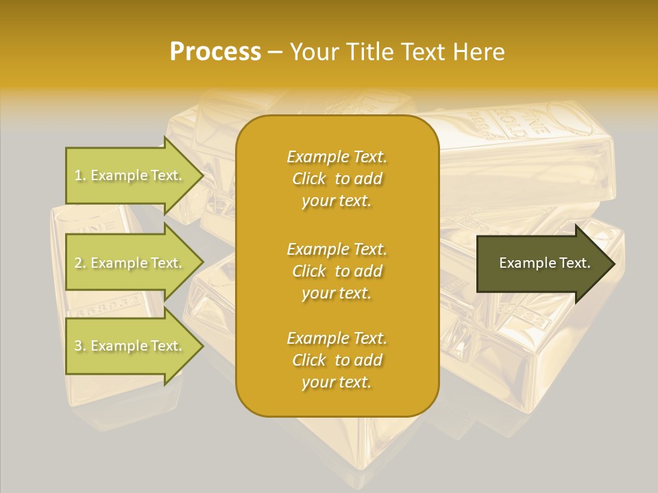 Luxury Golden Abstract PowerPoint Template