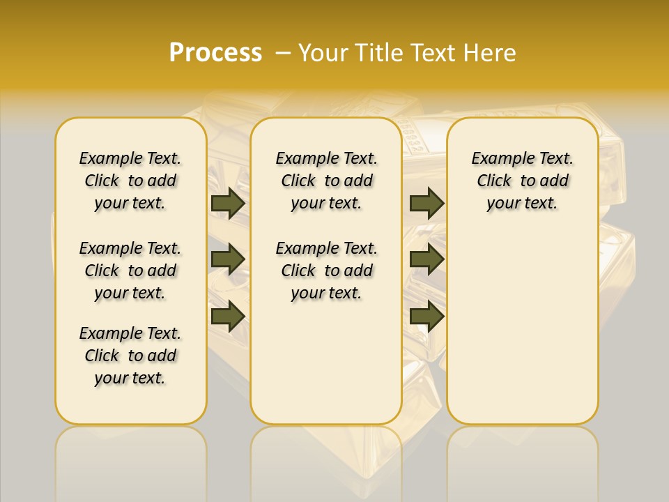 Luxury Golden Abstract PowerPoint Template