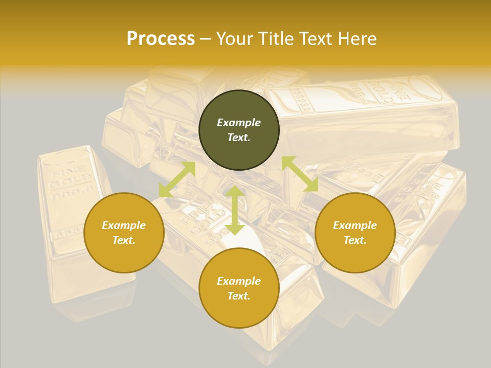 Luxury Golden Abstract PowerPoint Template
