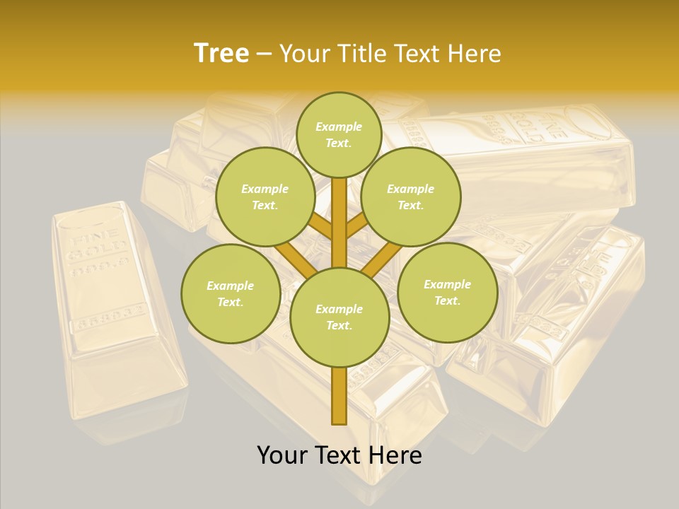 Luxury Golden Abstract PowerPoint Template