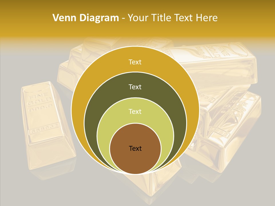 Luxury Golden Abstract PowerPoint Template