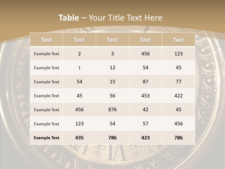 Sepia Eternity Nostalgia PowerPoint Template