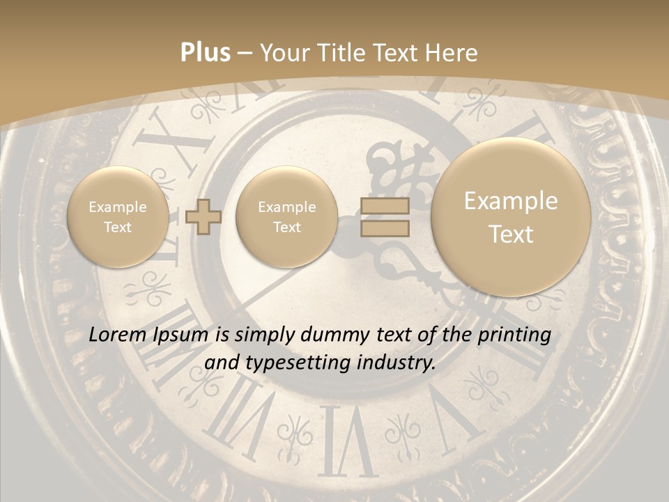 Sepia Eternity Nostalgia PowerPoint Template