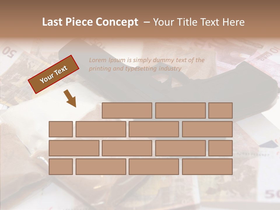 Gangster Killer Crack PowerPoint Template