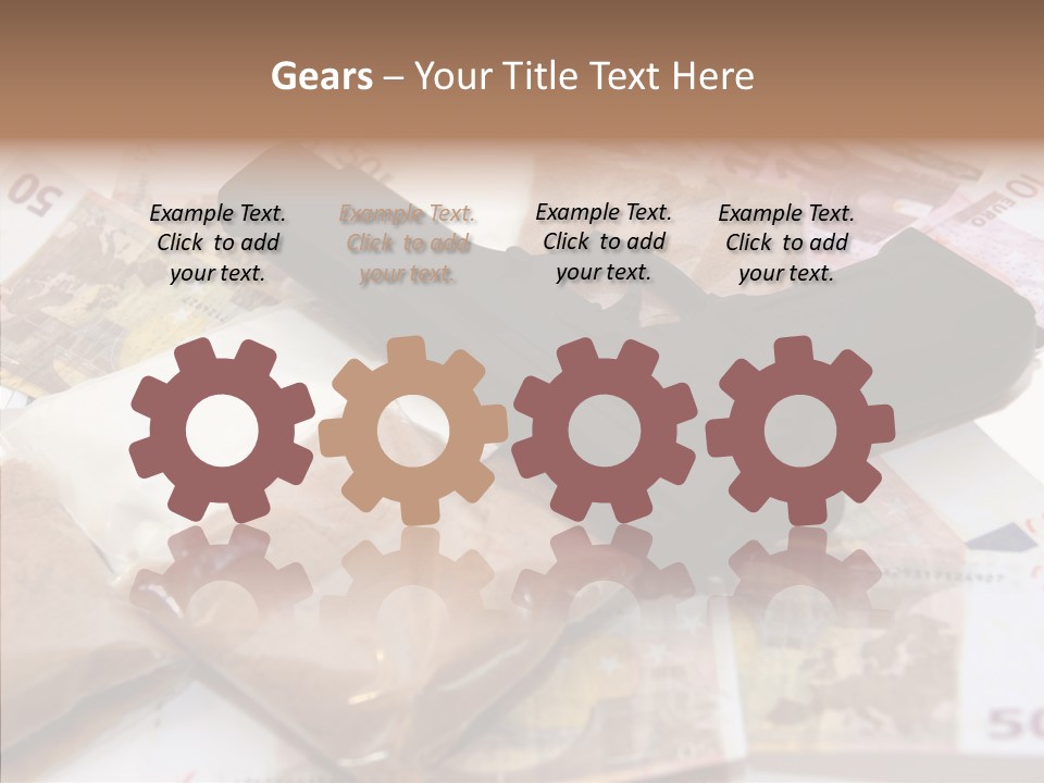 Gangster Killer Crack PowerPoint Template