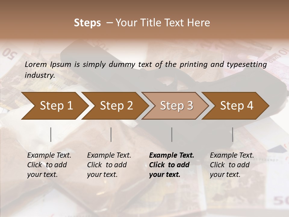 Gangster Killer Crack PowerPoint Template