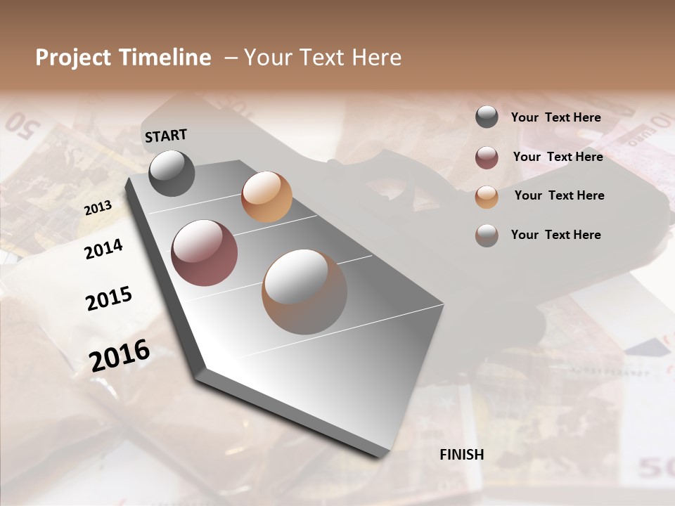 Gangster Killer Crack PowerPoint Template