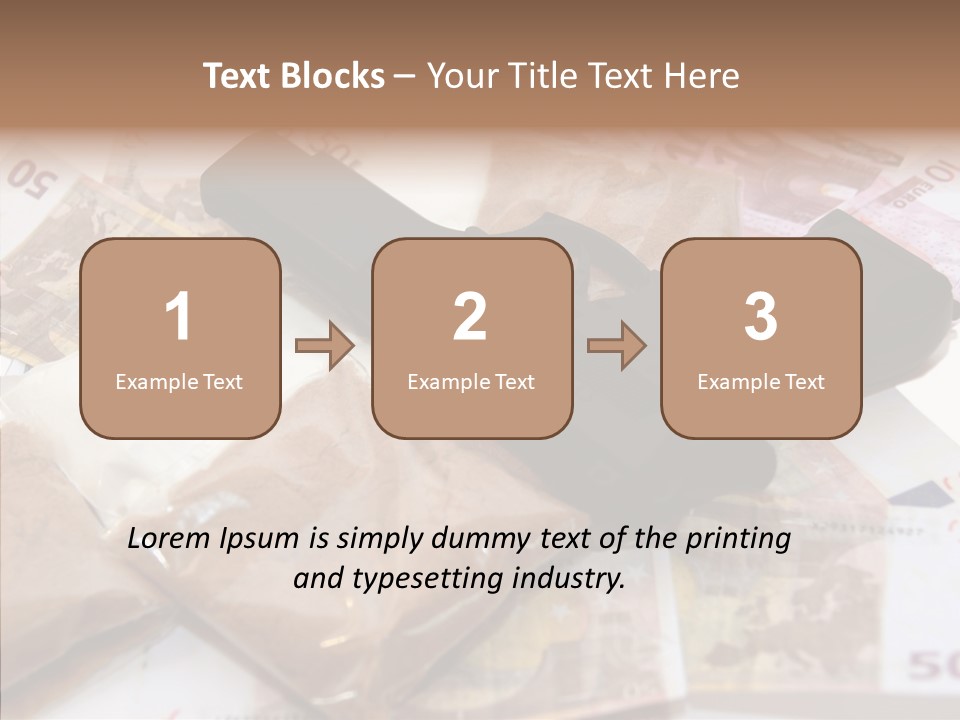 Gangster Killer Crack PowerPoint Template