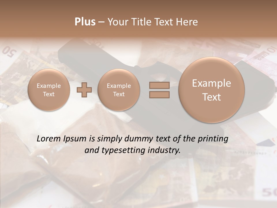 Gangster Killer Crack PowerPoint Template