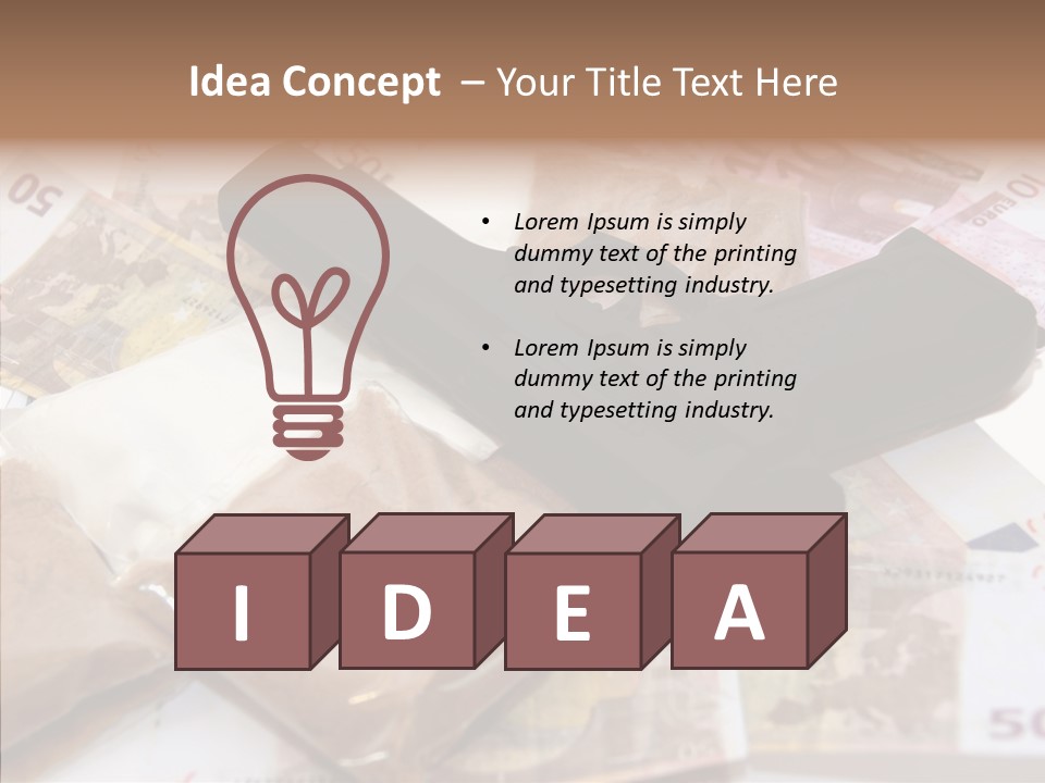 Gangster Killer Crack PowerPoint Template