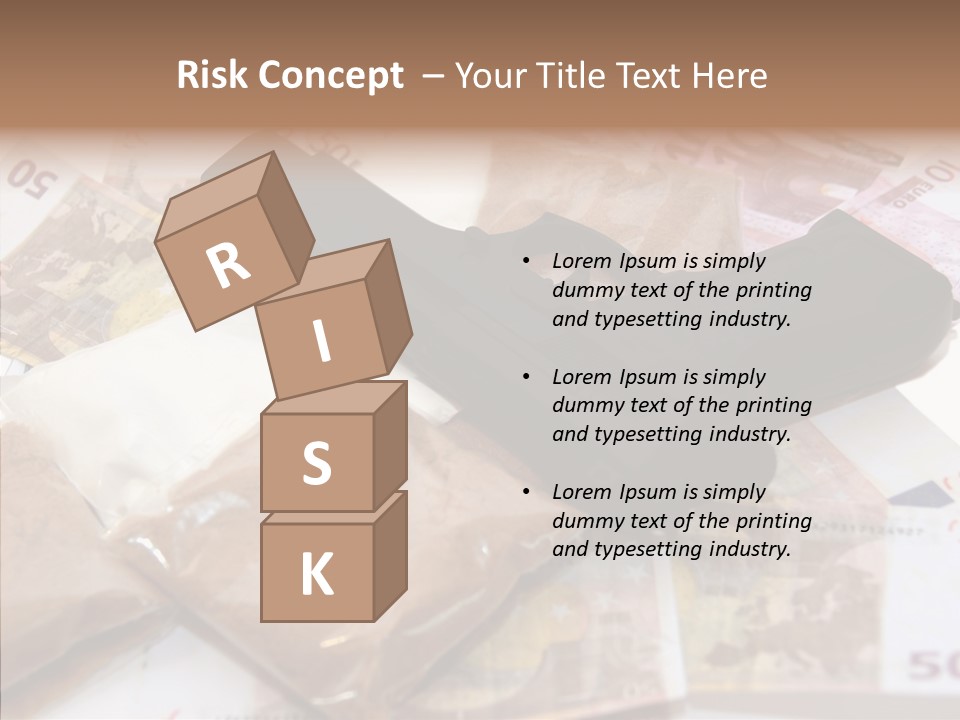 Gangster Killer Crack PowerPoint Template