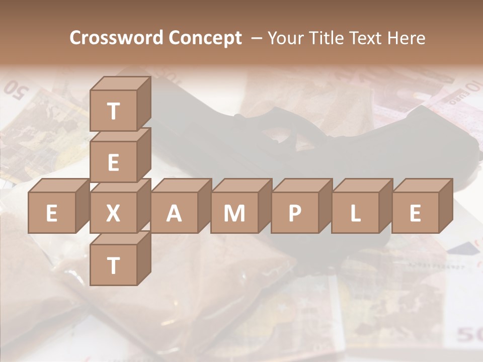 Gangster Killer Crack PowerPoint Template