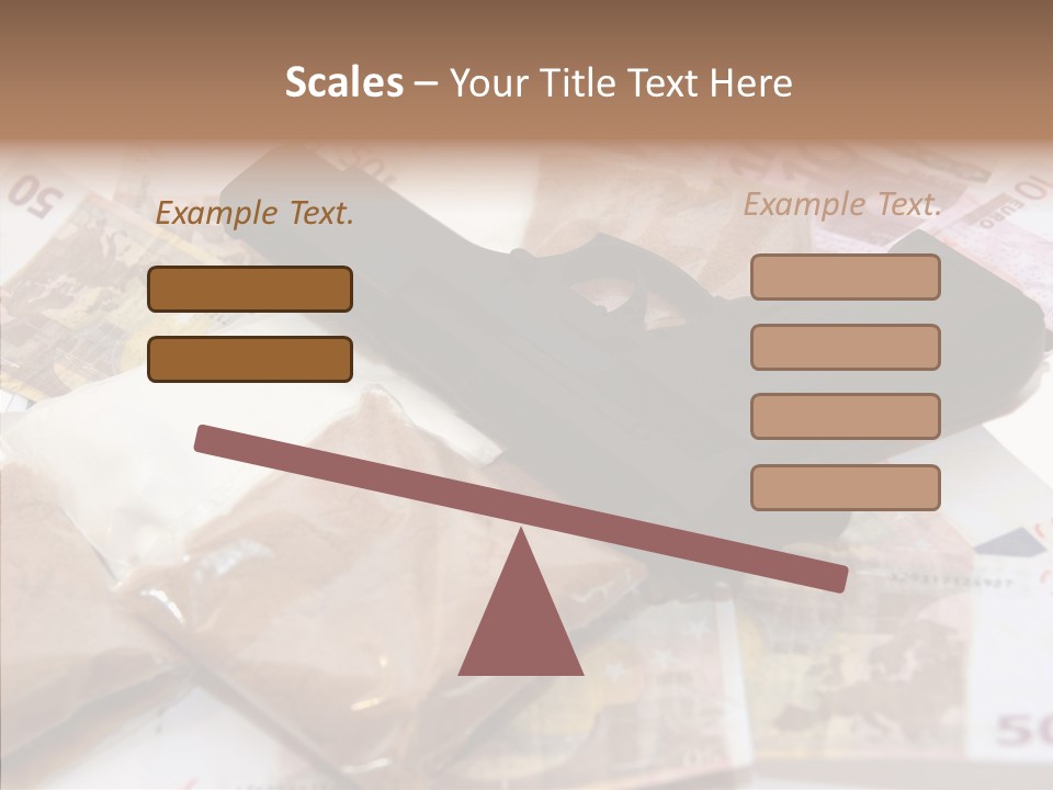 Gangster Killer Crack PowerPoint Template