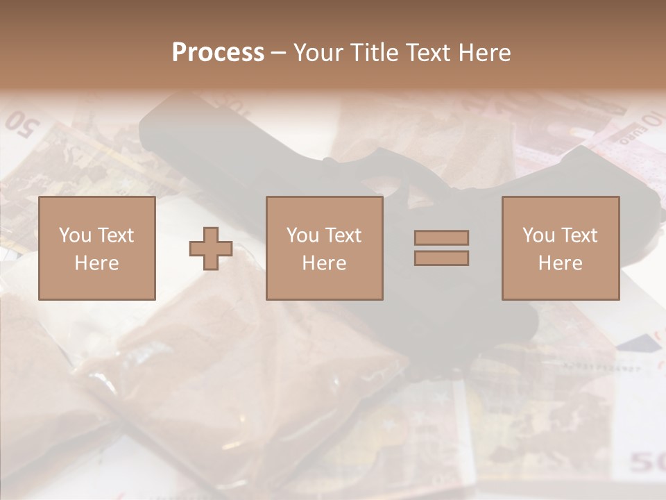 Gangster Killer Crack PowerPoint Template