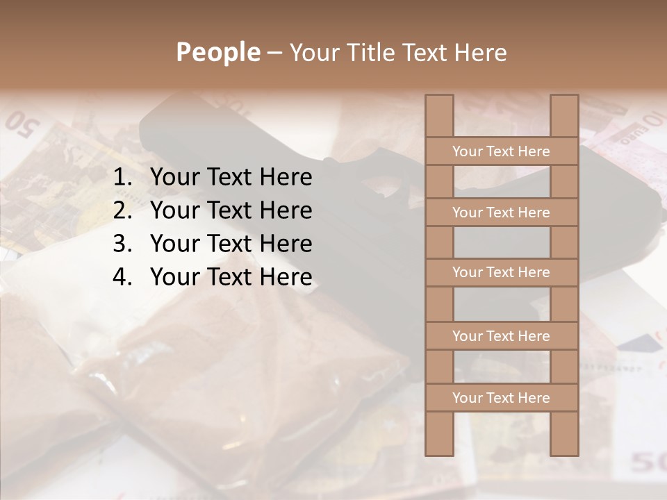 Gangster Killer Crack PowerPoint Template