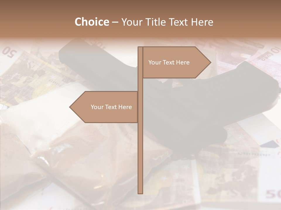 Gangster Killer Crack PowerPoint Template