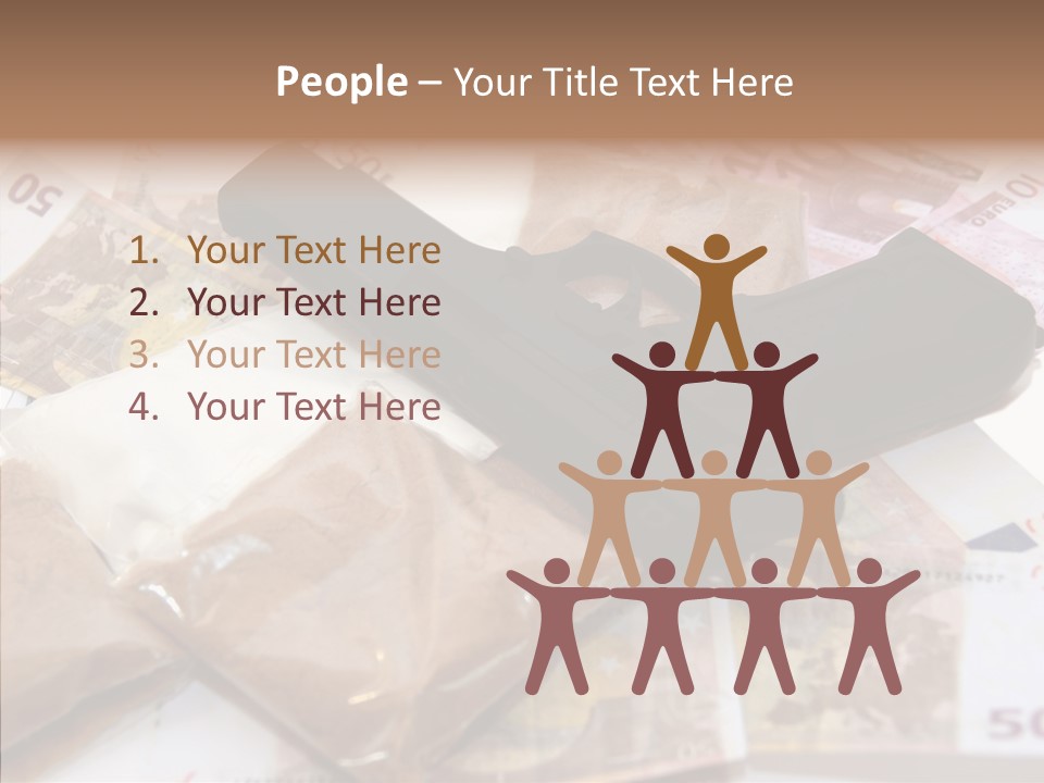 Gangster Killer Crack PowerPoint Template