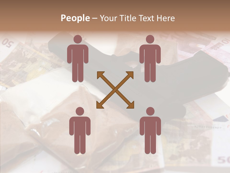 Gangster Killer Crack PowerPoint Template