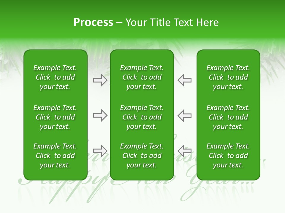 Spruce Branch Natal PowerPoint Template