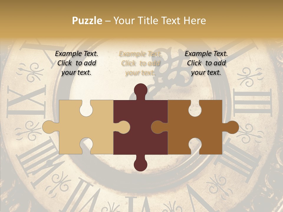 Vintage Countdown Concept PowerPoint Template