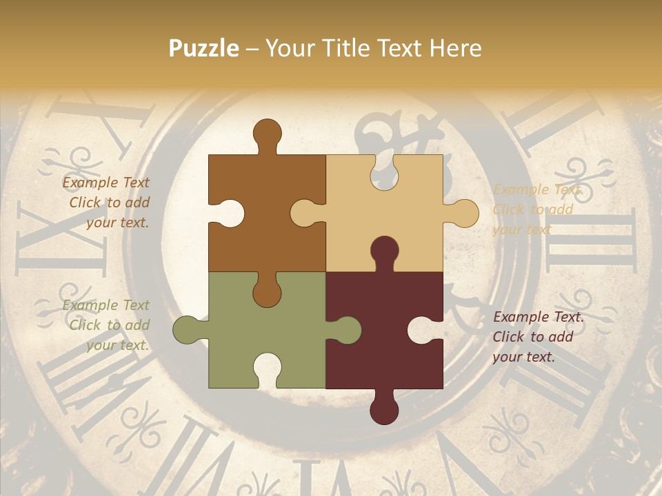 Vintage Countdown Concept PowerPoint Template