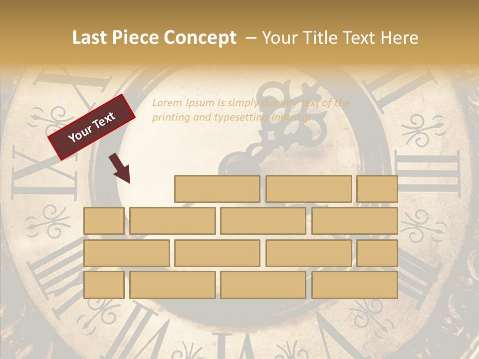 Vintage Countdown Concept PowerPoint Template