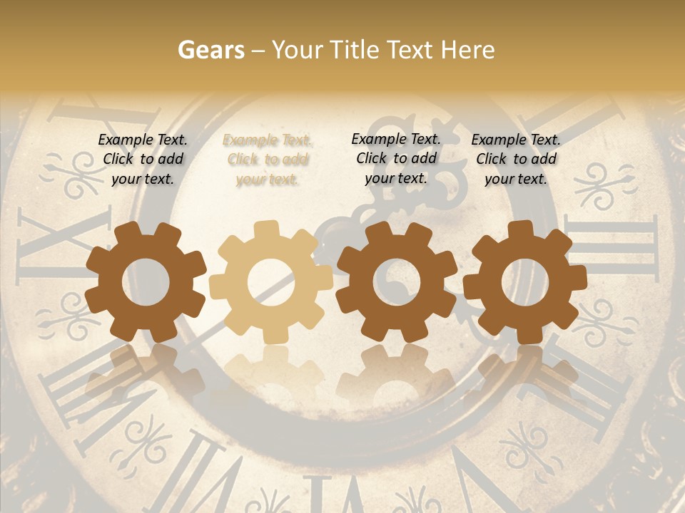 Vintage Countdown Concept PowerPoint Template